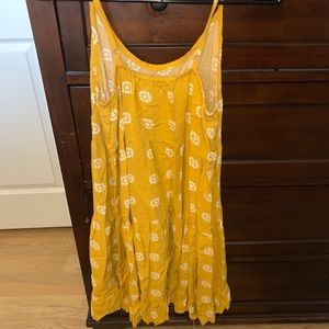 Target Golden Floral Dress